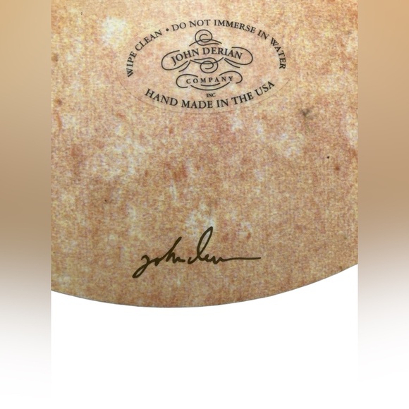 John Derian Plate Set "Swallow in Flight" Handmade Vintage - Picture 6 of 7